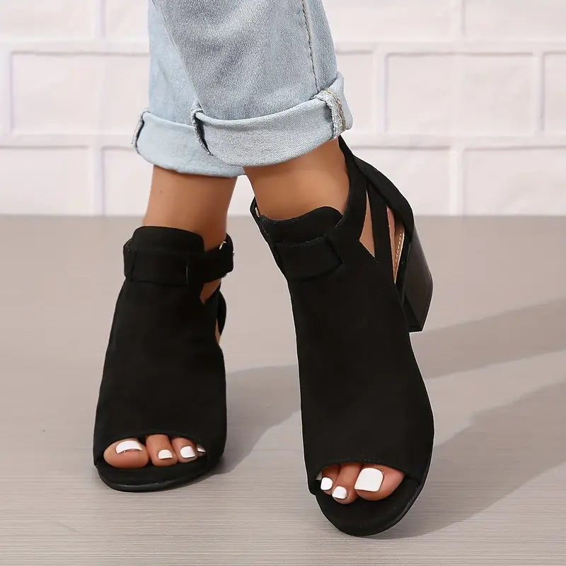 🔥Dernière promotion : 50 % de réduction – Nouvelles chaussures orthopédiques en cuir à talon haut pour femme 2024