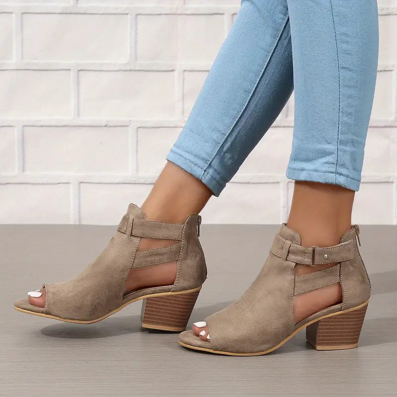 🔥Dernière promotion : 50 % de réduction – Nouvelles chaussures orthopédiques en cuir à talon haut pour femme 2024